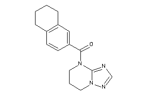 6,7-dihydro-5H-[1,2,4]triazolo[1,5-a]pyrimidin-4-yl(tetralin-6-yl)methanone