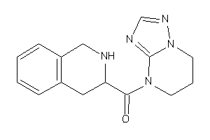 6,7-dihydro-5H-[1,2,4]triazolo[1,5-a]pyrimidin-4-yl(1,2,3,4-tetrahydroisoquinolin-3-yl)methanone