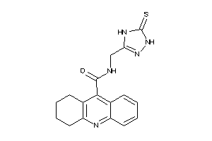 N-[(5-thioxo-1,4-dihydro-1,2,4-triazol-3-yl)methyl]-1,2,3,4-tetrahydroacridine-9-carboxamide