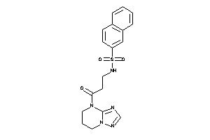 N-[3-(6,7-dihydro-5H-[1,2,4]triazolo[1,5-a]pyrimidin-4-yl)-3-keto-propyl]naphthalene-2-sulfonamide