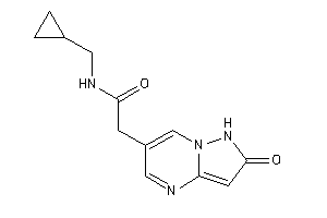 Image of N-(cyclopropylmethyl)-2-(2-keto-1H-pyrazolo[1,5-a]pyrimidin-6-yl)acetamide