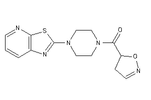2-isoxazolin-5-yl-(4-thiazolo[5,4-b]pyridin-2-ylpiperazino)methanone