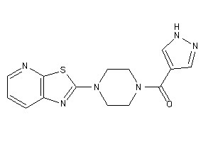 1H-pyrazol-4-yl-(4-thiazolo[5,4-b]pyridin-2-ylpiperazino)methanone