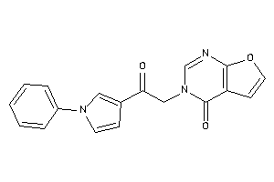 3-[2-keto-2-(1-phenylpyrrol-3-yl)ethyl]furo[2,3-d]pyrimidin-4-one