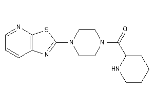 2-piperidyl-(4-thiazolo[5,4-b]pyridin-2-ylpiperazino)methanone