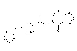 3-[2-keto-2-[1-(2-thenyl)pyrrol-3-yl]ethyl]furo[2,3-d]pyrimidin-4-one