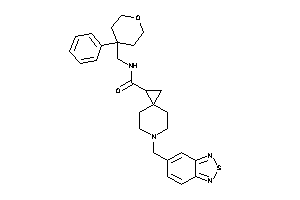 N-[(4-phenyltetrahydropyran-4-yl)methyl]-6-(piazthiol-5-ylmethyl)-6-azaspiro[2.5]octane-2-carboxamide