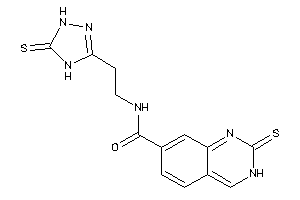 2-thioxo-N-[2-(5-thioxo-1,4-dihydro-1,2,4-triazol-3-yl)ethyl]-3H-quinazoline-7-carboxamide