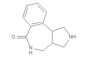 2,3,3a,4,5,10b-hexahydro-1H-pyrrolo[3,4-d][2]benzazepin-6-one