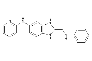 [2-(anilinomethyl)-2,3-dihydro-1H-benzimidazol-5-yl]-(2-pyridyl)amine