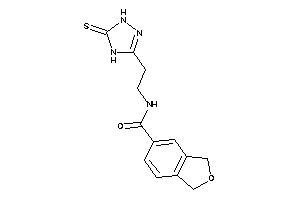 N-[2-(5-thioxo-1,4-dihydro-1,2,4-triazol-3-yl)ethyl]phthalan-5-carboxamide