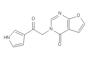 3-[2-keto-2-(1H-pyrrol-3-yl)ethyl]furo[2,3-d]pyrimidin-4-one