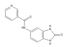 N-(2-keto-1,3-dihydrobenzimidazol-5-yl)nicotinamide