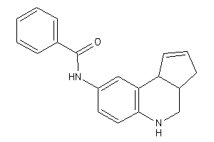 N-(3a,4,5,9b-tetrahydro-3H-cyclopenta[c]quinolin-8-yl)benzamide