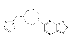 6-[4-(2-thenyl)-1,4-diazepan-1-yl]furazano[3,4-b]pyrazine