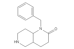 Image of 1-benzyl-3,4,4a,5,6,7,8,8a-octahydro-1,6-naphthyridin-2-one