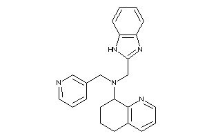 Image of 1H-benzimidazol-2-ylmethyl-(3-pyridylmethyl)-(5,6,7,8-tetrahydroquinolin-8-yl)amine