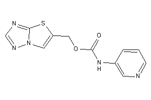Image of N-(3-pyridyl)carbamic Acid Thiazolo[2,3-e][1,2,4]triazol-5-ylmethyl Ester
