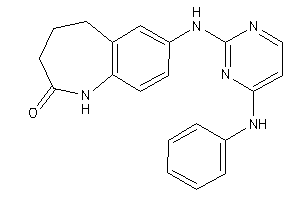 7-[(4-anilinopyrimidin-2-yl)amino]-1,3,4,5-tetrahydro-1-benzazepin-2-one