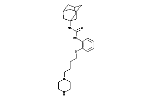 1-(1-adamantyl)-3-[2-(4-piperazinobutoxy)phenyl]urea
