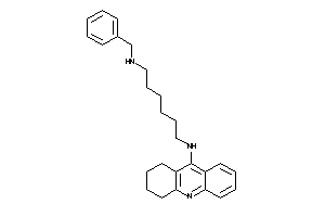 Image of Benzyl-[6-(1,2,3,4-tetrahydroacridin-9-ylamino)hexyl]amine