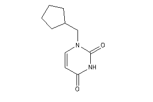 1-(cyclopentylmethyl)pyrimidine-2,4-quinone