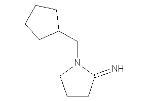 Image of [1-(cyclopentylmethyl)pyrrolidin-2-ylidene]amine