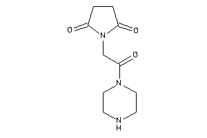 1-(2-keto-2-piperazino-ethyl)pyrrolidine-2,5-quinone