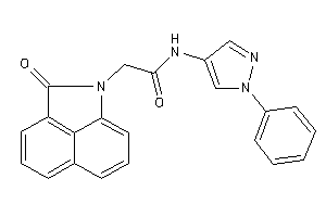 2-(ketoBLAHyl)-N-(1-phenylpyrazol-4-yl)acetamide