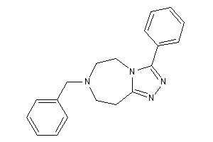 7-benzyl-3-phenyl-5,6,8,9-tetrahydro-[1,2,4]triazolo[3,4-g][1,4]diazepine