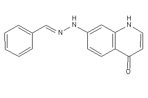 7-(N'-benzalhydrazino)-4-quinolone