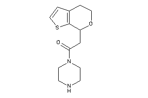 2-(5,7-dihydro-4H-thieno[2,3-c]pyran-7-yl)-1-piperazino-ethanone