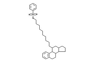 Benzenesulfonic Acid 10-(7,8,9,11,12,13,14,15,16,17-decahydro-6H-cyclopenta[a]phenanthren-11-yl)decyl Ester