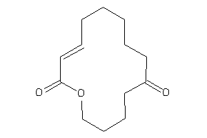 6-oxacyclotetradec-8-ene-1,7-quinone