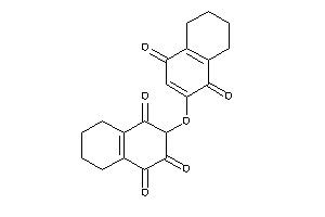 Image of 3-[(1,4-diketo-5,6,7,8-tetrahydronaphthalen-2-yl)oxy]-5,6,7,8-tetrahydronaphthalene-1,2,4-trione