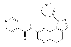 N-(1-phenyl-4,5-dihydrobenzo[g]indazol-8-yl)isonicotinamide