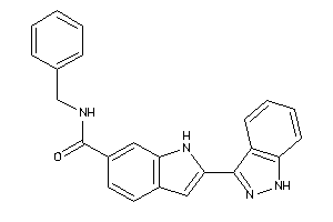 Image of N-benzyl-2-(1H-indazol-3-yl)-1H-indole-6-carboxamide