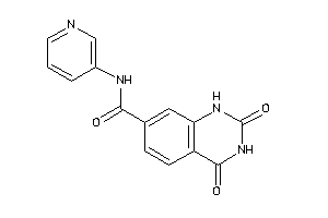 2,4-diketo-N-(3-pyridyl)-1H-quinazoline-7-carboxamide