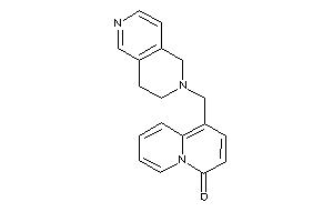1-(3,4-dihydro-1H-2,6-naphthyridin-2-ylmethyl)quinolizin-4-one