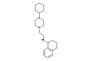 2-(4-cyclohexylpiperazino)ethyl-tetralin-1-yl-amine