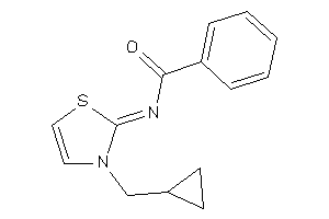N-[3-(cyclopropylmethyl)-4-thiazolin-2-ylidene]benzamide