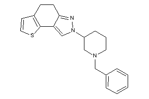 7-(1-benzyl-3-piperidyl)-4,5-dihydrothieno[2,3-e]indazole