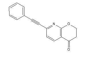 7-(2-phenylethynyl)-2,3-dihydropyrano[2,3-b]pyridin-4-one