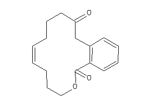 3-oxabicyclo[12.4.0]octadeca-1(14),7,15,17-tetraene-2,12-quinone