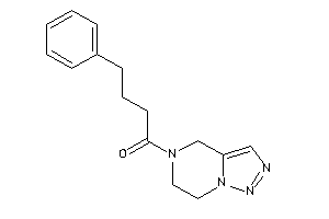 1-(6,7-dihydro-4H-triazolo[1,5-a]pyrazin-5-yl)-4-phenyl-butan-1-one