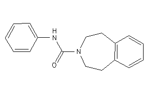 N-phenyl-1,2,4,5-tetrahydro-3-benzazepine-3-carboxamide