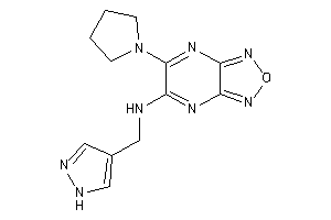 1H-pyrazol-4-ylmethyl-(6-pyrrolidinofurazano[3,4-b]pyrazin-5-yl)amine