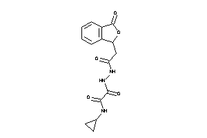 N-cyclopropyl-2-keto-2-[N'-(2-phthalidylacetyl)hydrazino]acetamide