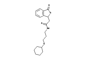 N-[3-(cyclohexoxy)propyl]-2-phthalidyl-acetamide