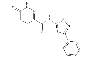 6-keto-N-(3-phenyl-1,2,4-thiadiazol-5-yl)-4,5-dihydro-1H-pyridazine-3-carboxamide